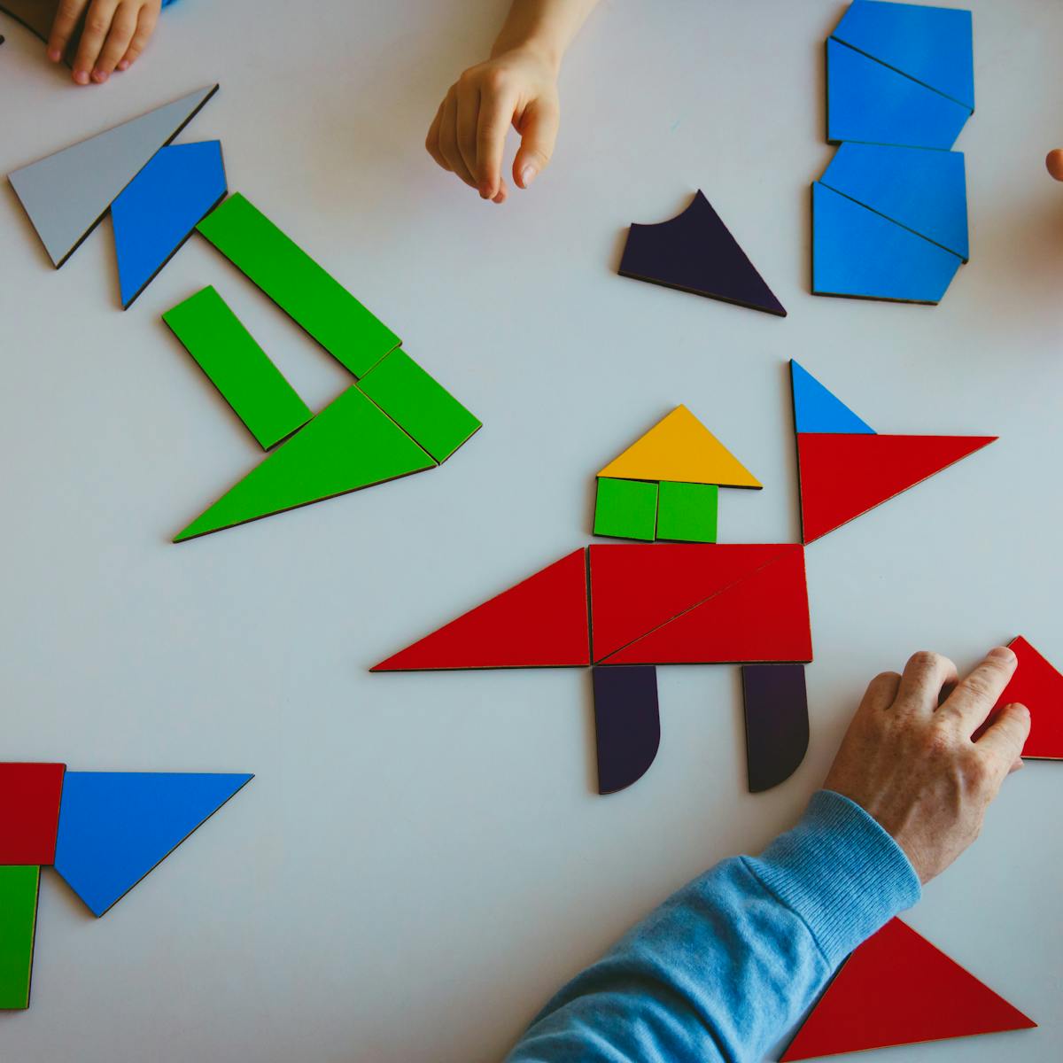 The history and mystery of Tangram, the children's puzzle game ...