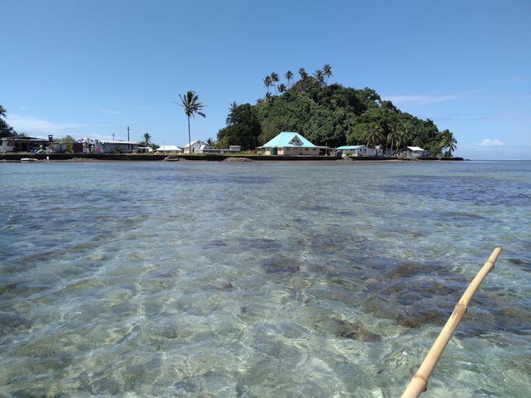 The sea crossing that separates Serua Island from Viti Levu