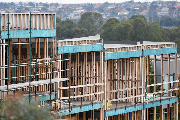 apartment building under construction
