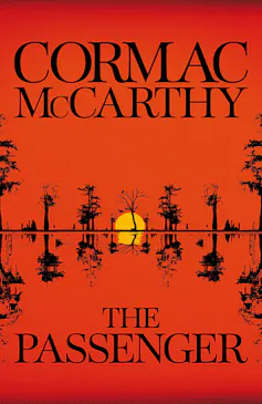 Book cover featuring a swamp at sunset.