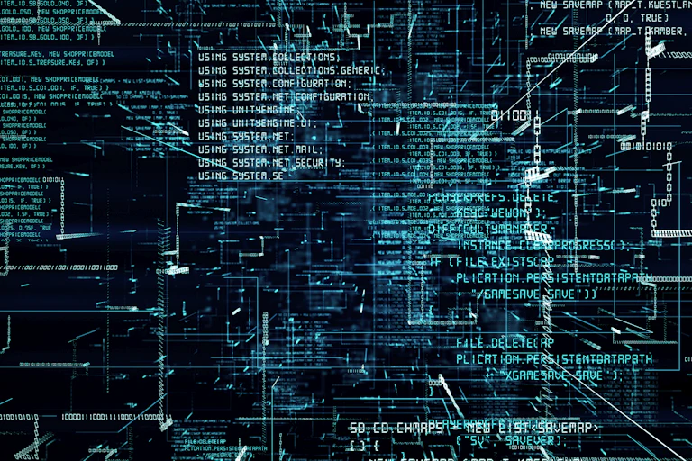 A graphic displaying internet commands