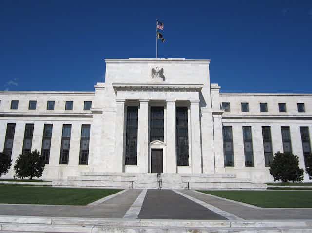 Vue de la Réserve fédérale (Fed) aux États-Unis