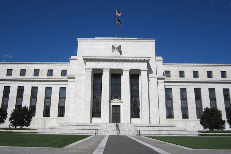 Vue de la Réserve fédérale (Fed) aux États-Unis