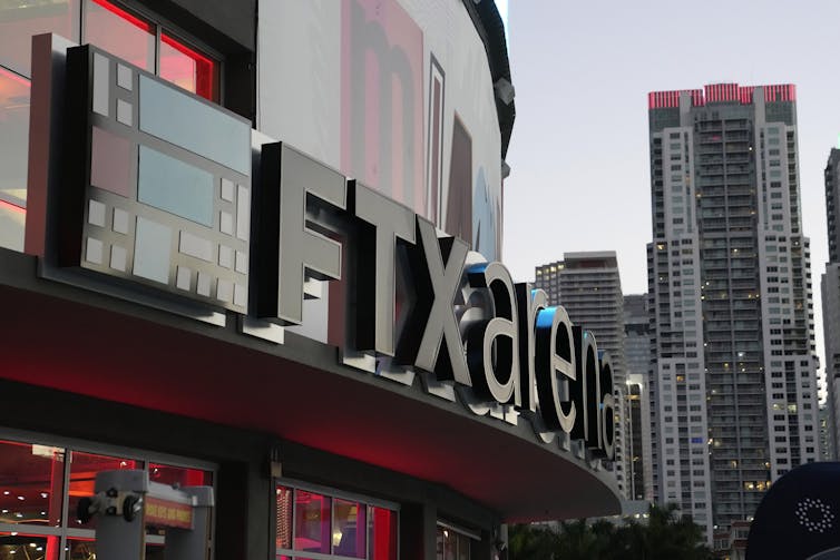 FTX Arena in Miami.