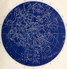 Diagram of constellations