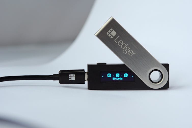 A physical digital wallet is the safest way to store your cryptocurrency.