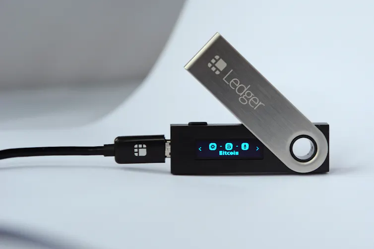 A physical digital wallet is the safest way to store your cryptocurrency.