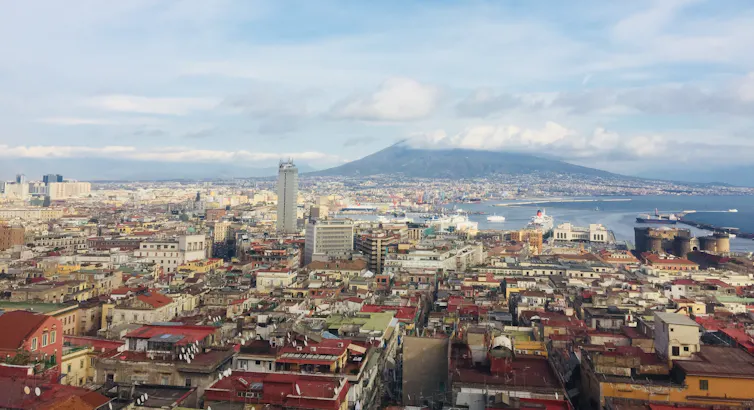 aerial view of city