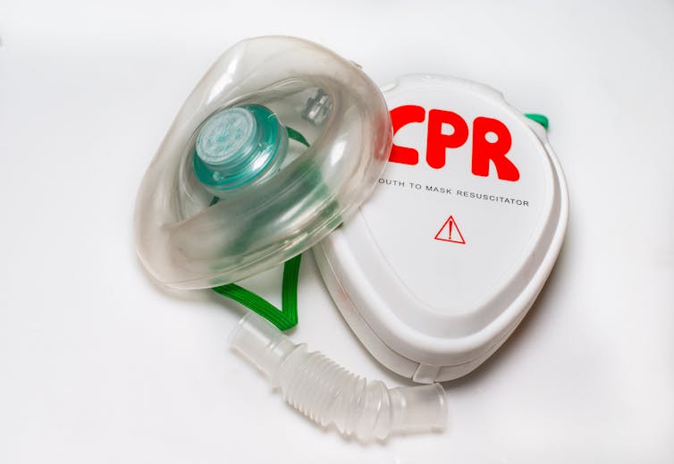 A CPR mask