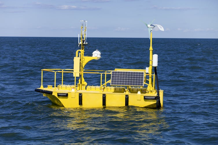 floating weather buoy