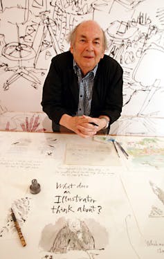 Quentin Blake at 90: celebrating the joy and magic of the illustrator ...