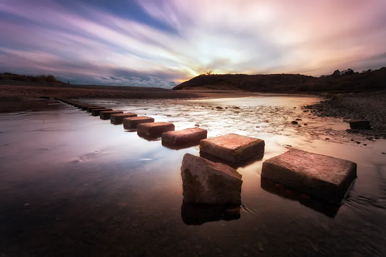 Sub-goals are stepping stones on your way to achieving your end goal.