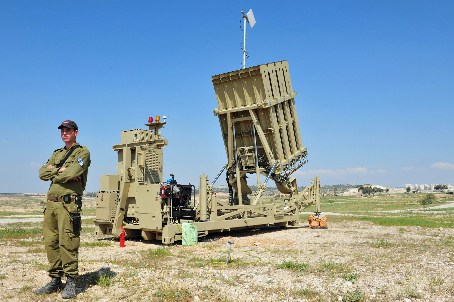 A missle defence system manufactured by Israel