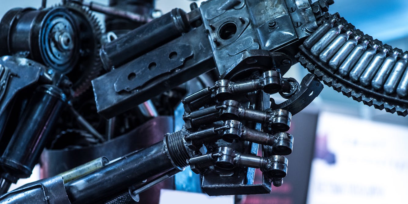 futuristic weapons robots