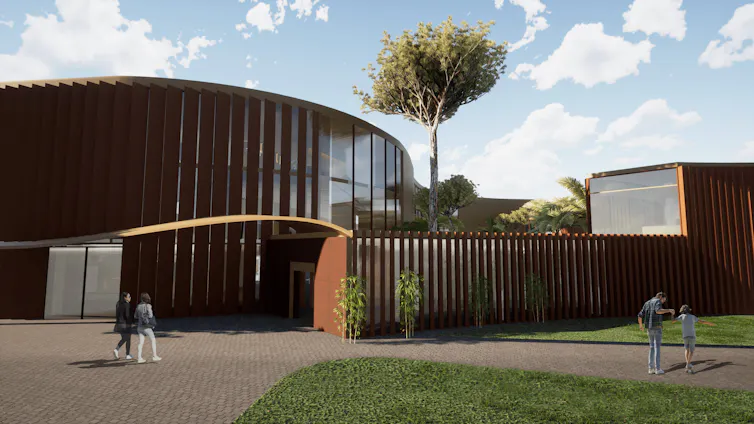 A model of what mental health facilities could look like.