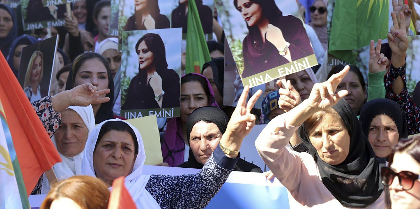 How female Iranian activists use powerful images to protest oppressive policies