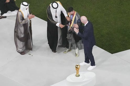 Lionel Messi's black cloak: a brief history of the bisht, given to the superstar after his World Cup triumph