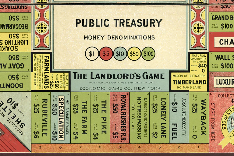 Board of the Landlord Game