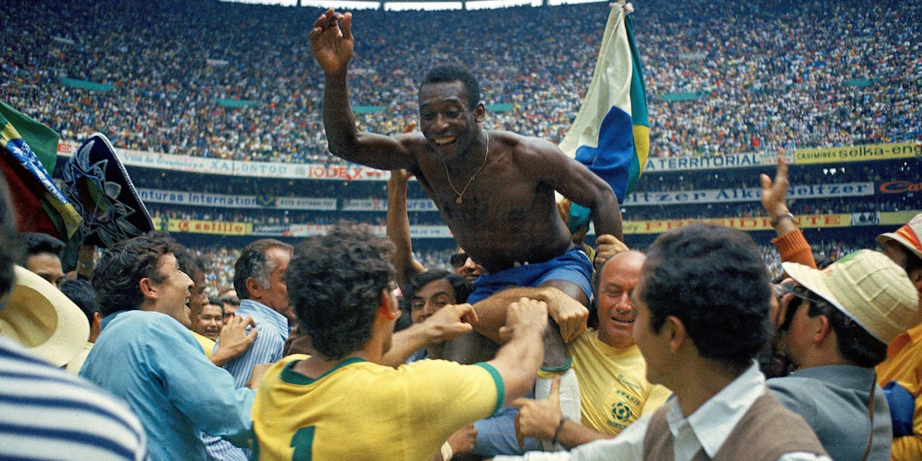 Pelé: a global superstar and cultural icon who put passion at the heart ofsoccer