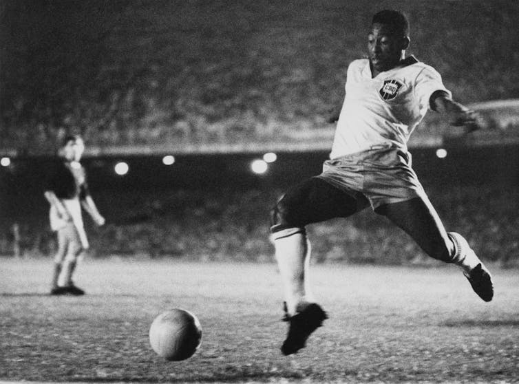 How Pelé embodied the 'beautiful game' of football