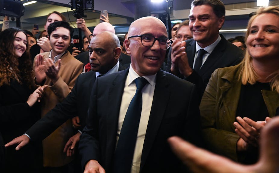  Eric Ciotti récemment élu président du parti Les Republicains à Paris le 4 décembre 2022.