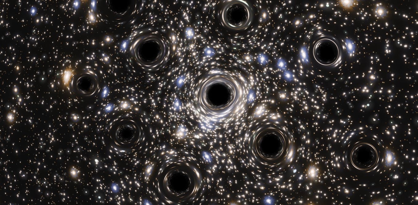 Cómo podríamos detectar agujeros negros primitivos del tamaño de un átomo