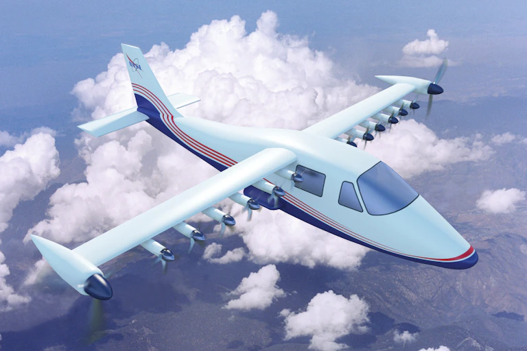 Artist's concept of X-57