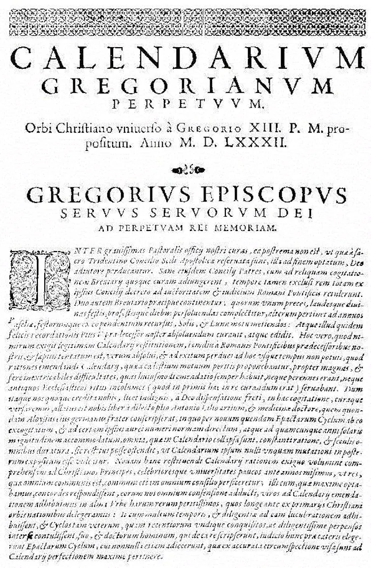 Very old manuscript containing Latin text