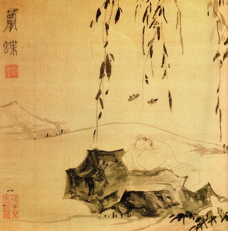 Zhuangzi’s Butterfly Dream (c.1550).