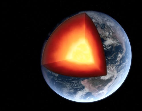 How has the inside of the Earth stayed as hot as the Sun's surface for billions of years?