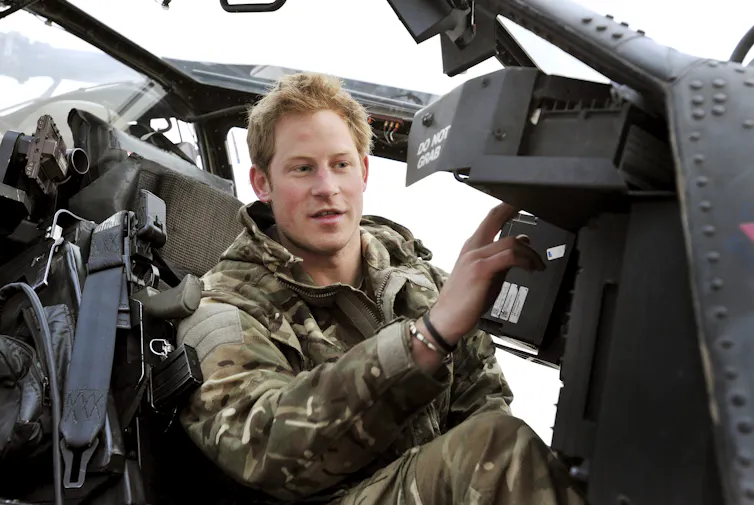 Harry in cockpit