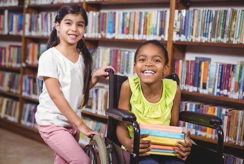 A librarian recommends 5 fun fiction books for kids and teens featuring disabled characters