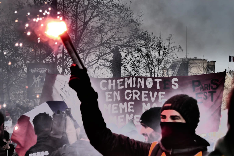 Manifestation contre le projet de réforme des retraites du 17 décembre 2019