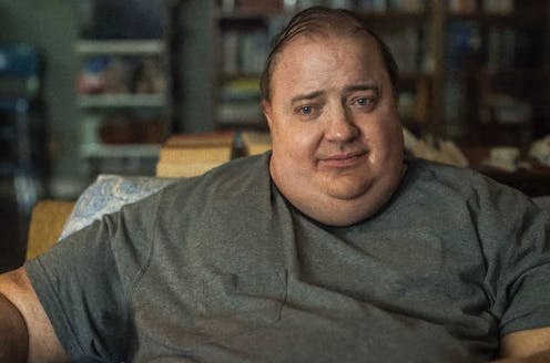 “The Whale” is a scary movie that capitalizes on our apprehension around obesity.