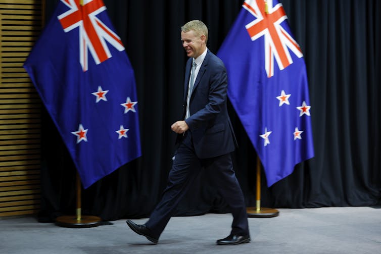 New NZ Prime Minister Chris Hipkins