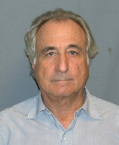 Bernard Madoff's mugshot