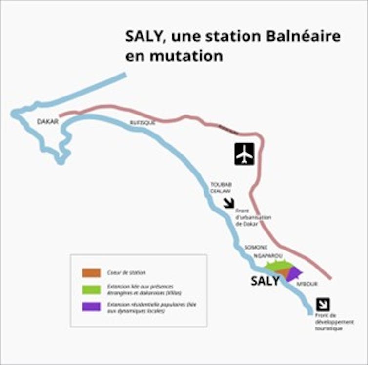 Plan d’urbanisation de la ville de Sally