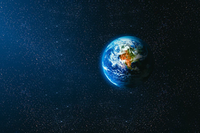 earth from space