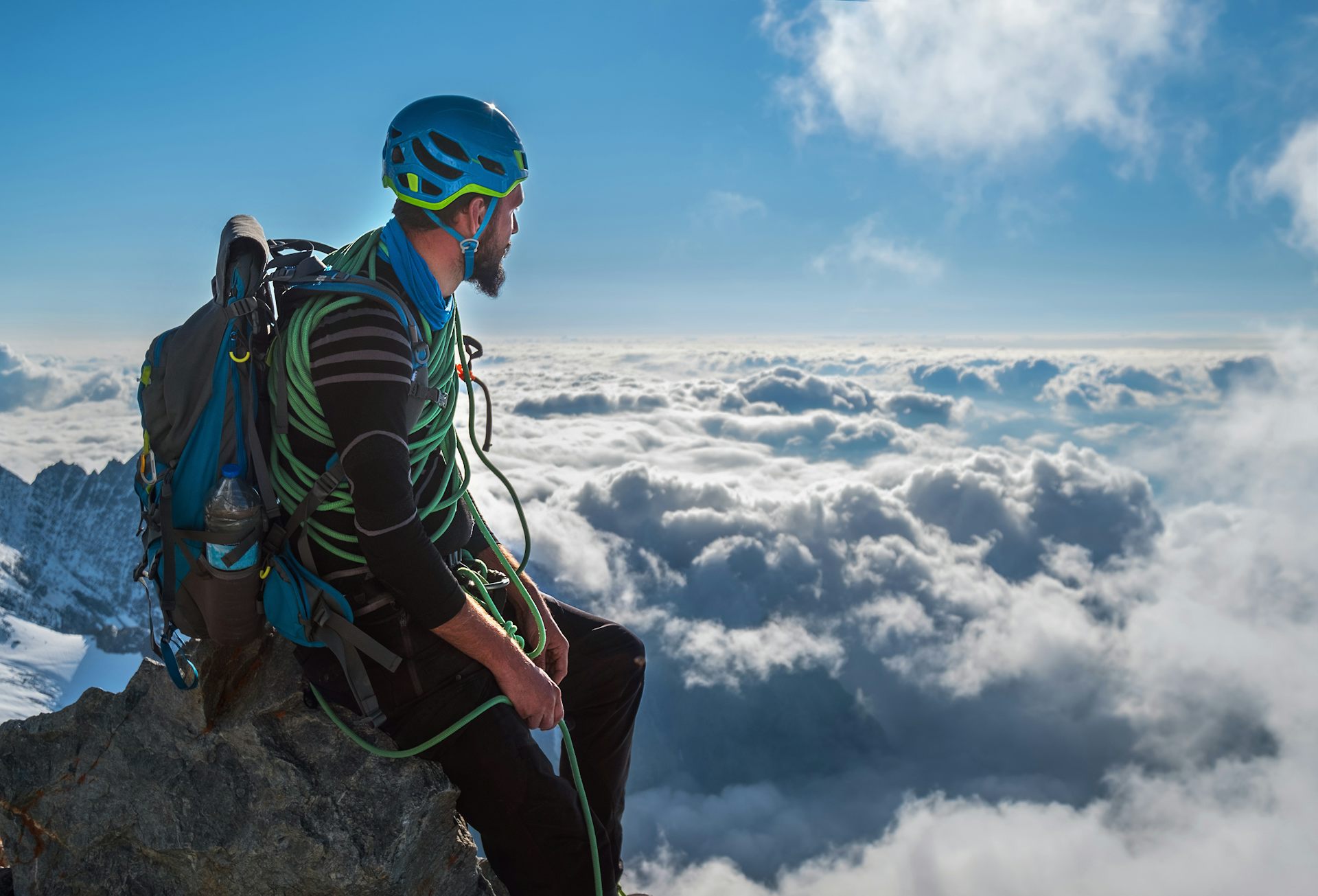 Bivouac Au Sommet Du Mont Blanc : Esprit De L’alpinisme, Es-tu Là