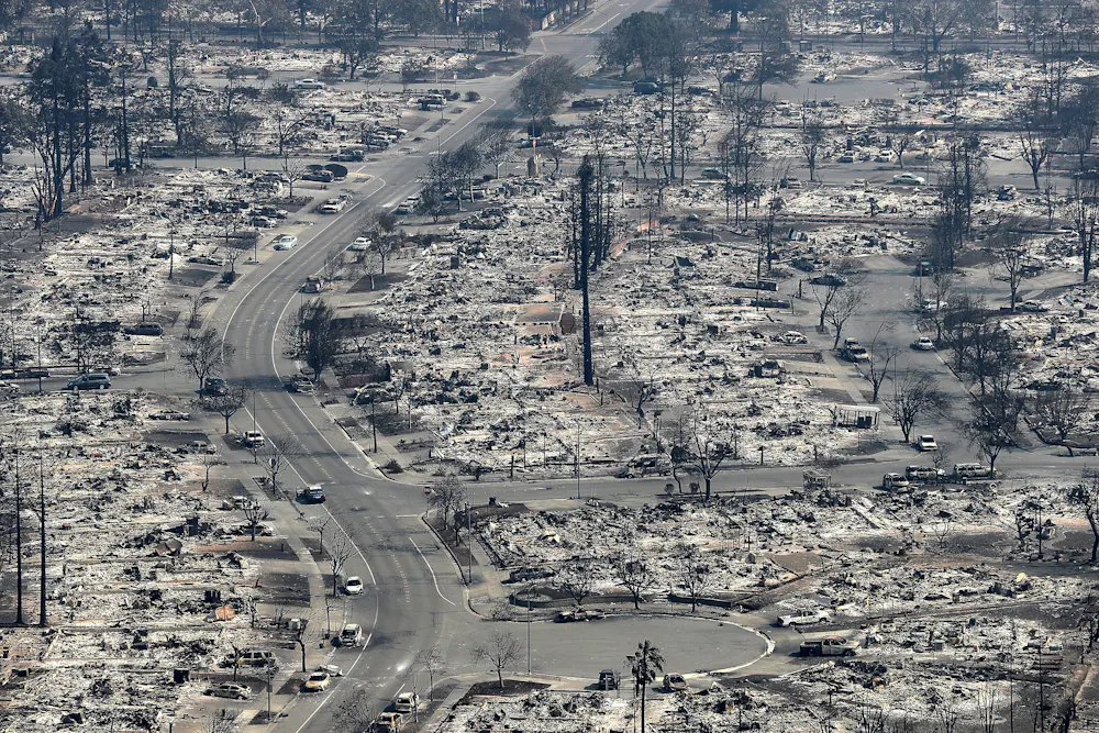 Western wildfires destroyed 246% more homes and buildings over the past ...