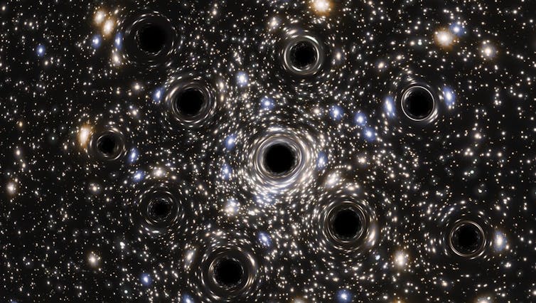 How could we detect atom-sized primordial black holes?