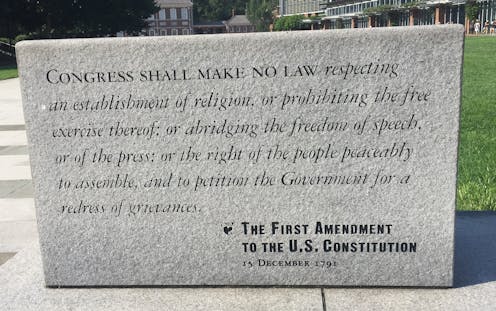 What the First Amendment really says – 4 basic principles of free speech in the US