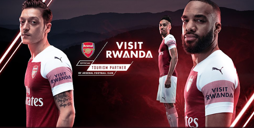 arsenal fc visit rwanda