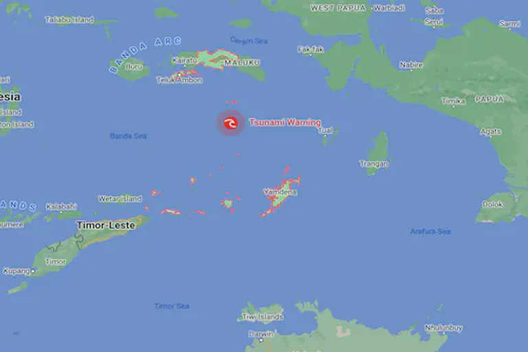 Gempa dapat memicu tsunami, seperti yang terjadi di Maluku pada Januari 2023