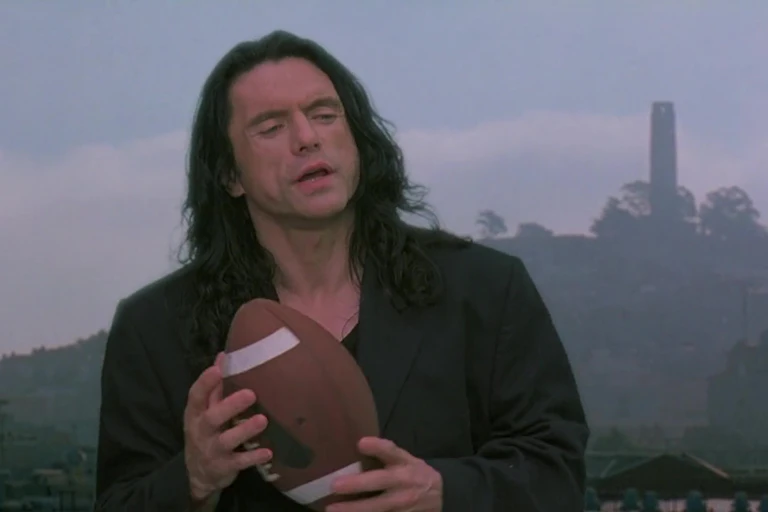 Tommy Wiseau in The Room