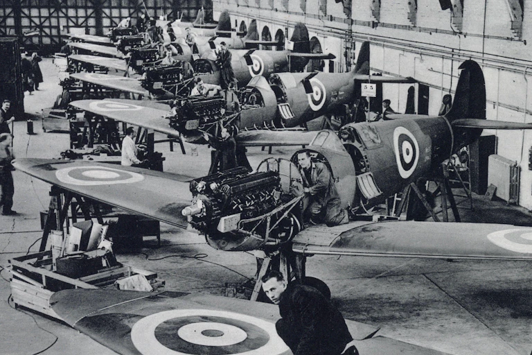 Spitfire factory running at full tilt