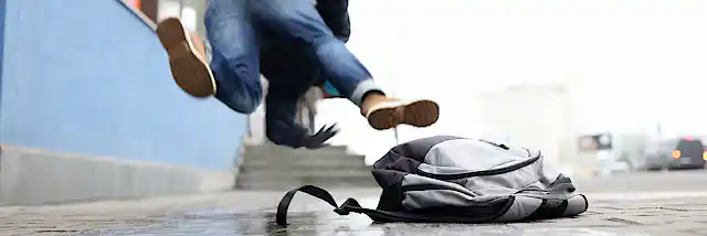 Person Dramatically Falling Why do we laugh when someone falls down? Here’s what science says