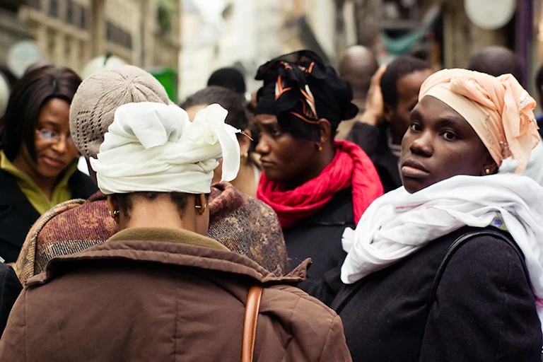 A group of women