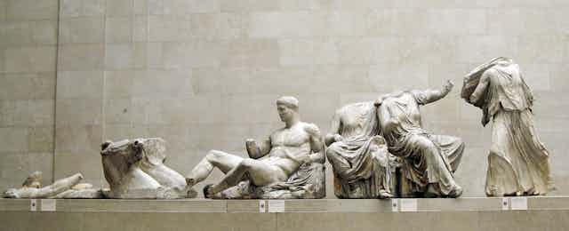 The Parthenon Marbles at the British Museum