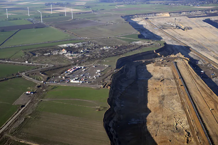 lignite mine germany